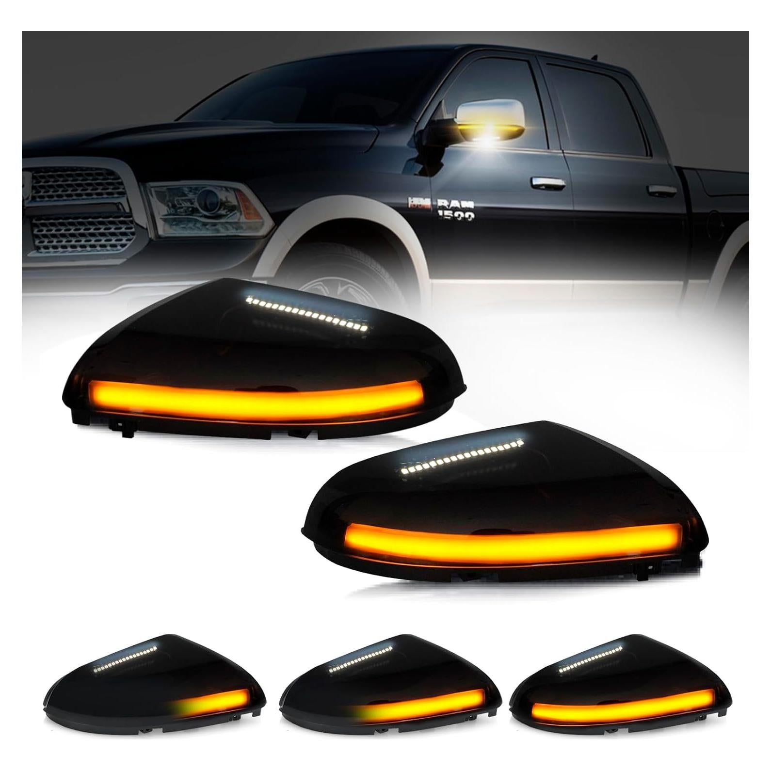 Luces de Señal de Giro LED D-Lumina para Espejos Dodge Ram