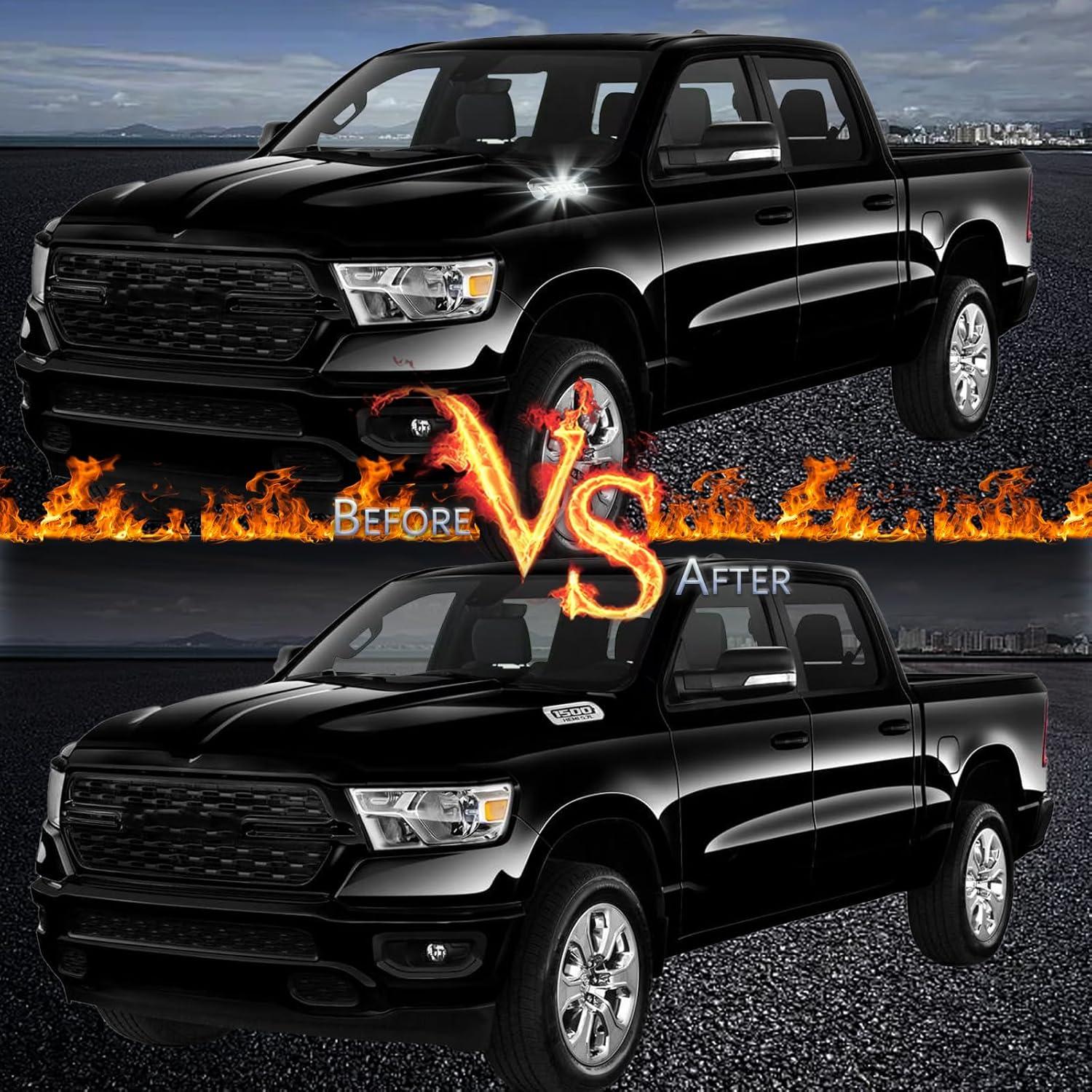 Luz de Marcador Lateral LED GEEGEETOP para Dodge RAM 1500 2019-2024