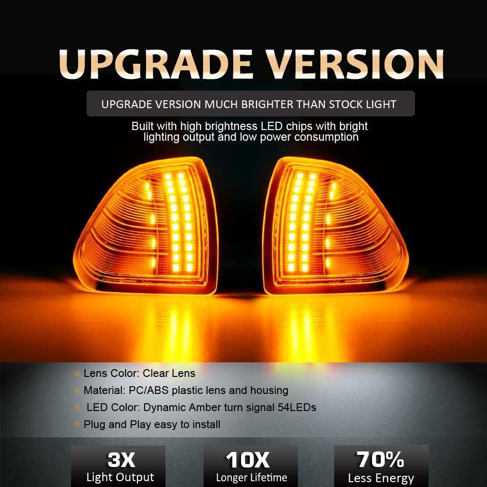 Luces de Espejo Lateral LED D-Lumina 2010-2018 Dodge Ram