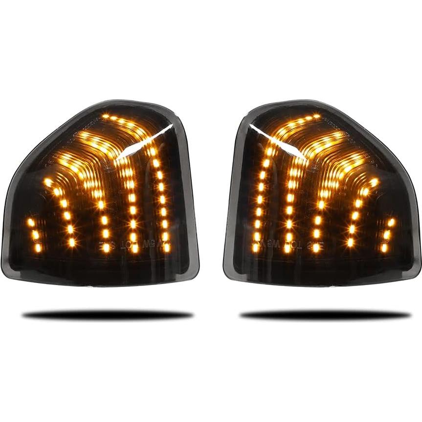 Luz de Señal de Giro LED Jinfili para Espejo Dodge Ram 2010-2018