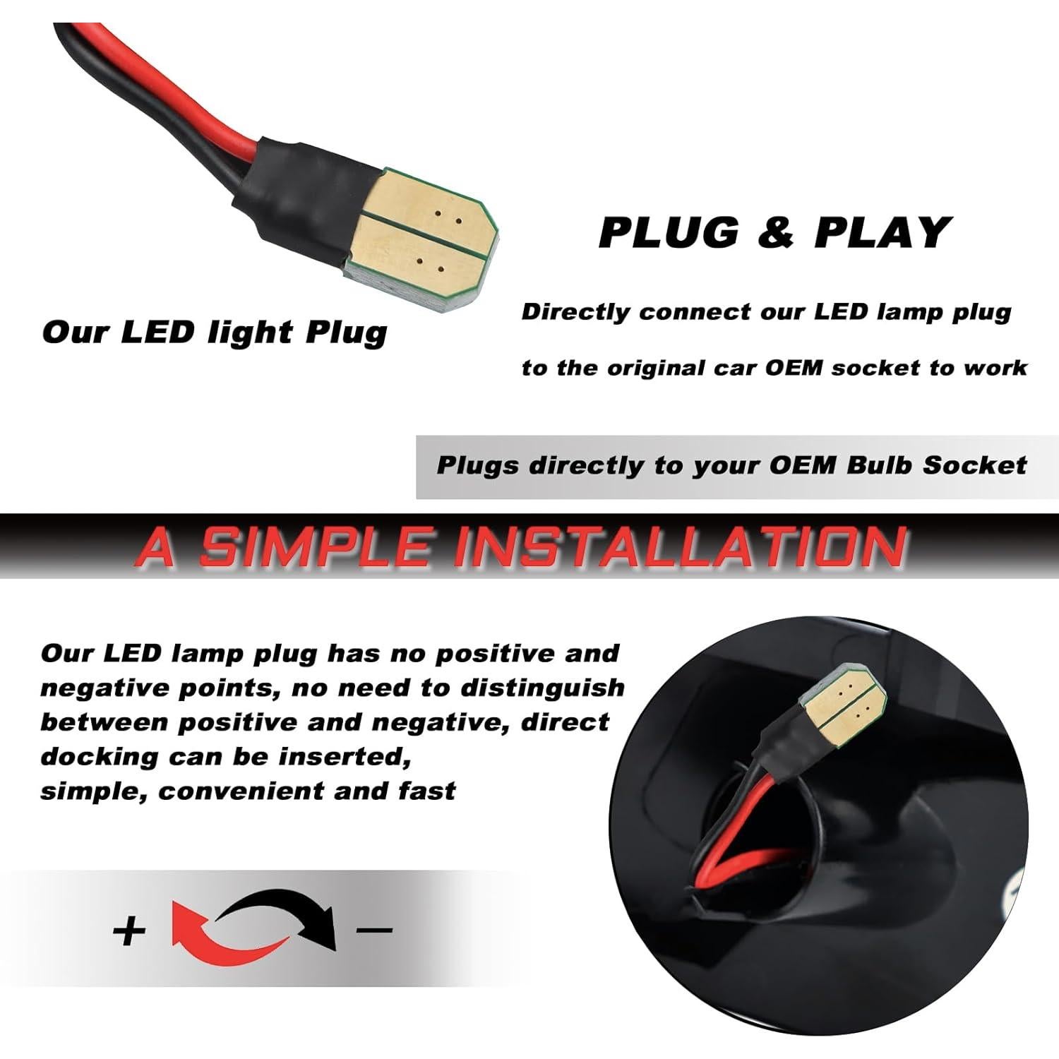 Luces de señal de giro LED ámbar KEEGTBOX para Ford Ranger 2012-2023