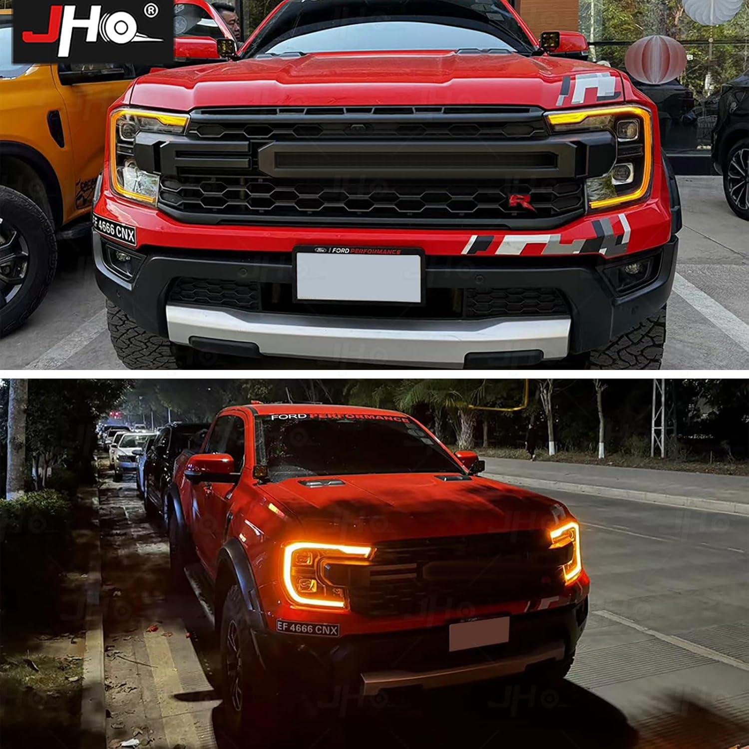 Módulo de Luces DRL Ámbar JHO para Ford Ranger T9 2023-2025
