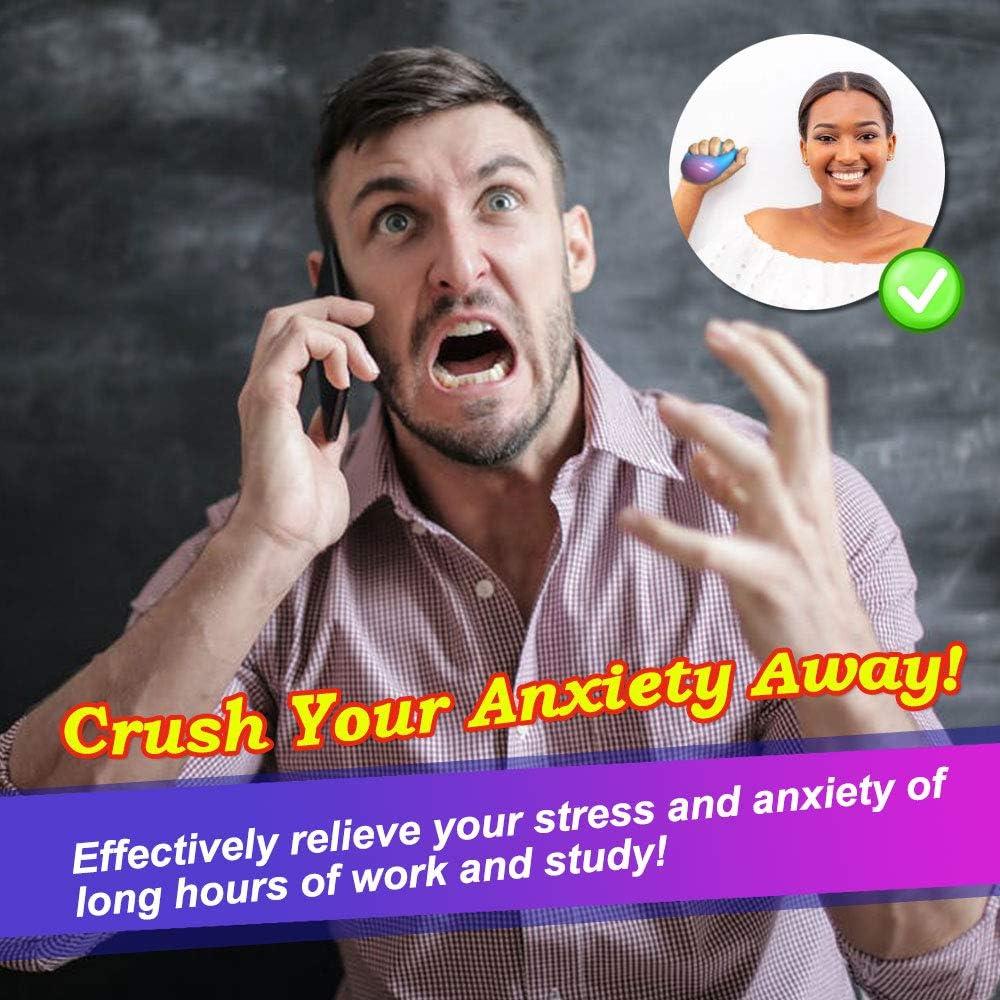 Pelotas Antiestrés Namii W Cambian de Color 4 Pzas