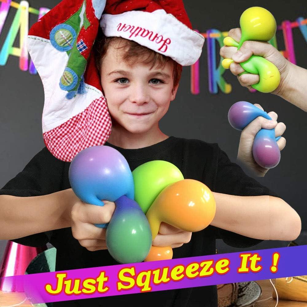 Pelotas Antiestrés Namii W Cambian de Color 4 Pzas