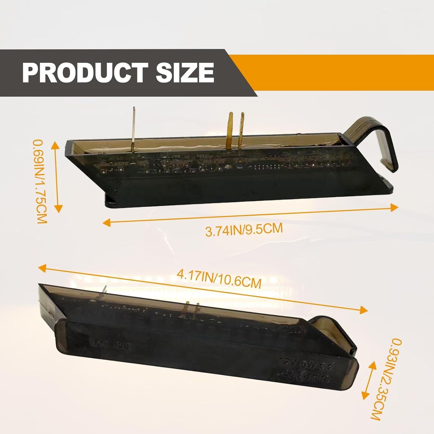 Luces de Señal de Giro LED Secuencial Vrasly para Ford 2004-2014