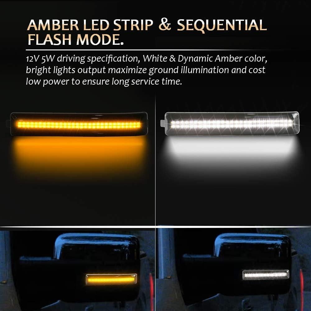 Luces de Espejo D-Lumina LED Secuenciales para Ford F150/Raptor