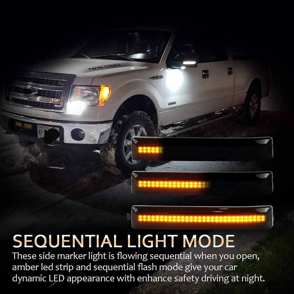 Luces de Espejo D-Lumina LED Secuenciales para Ford F150/Raptor