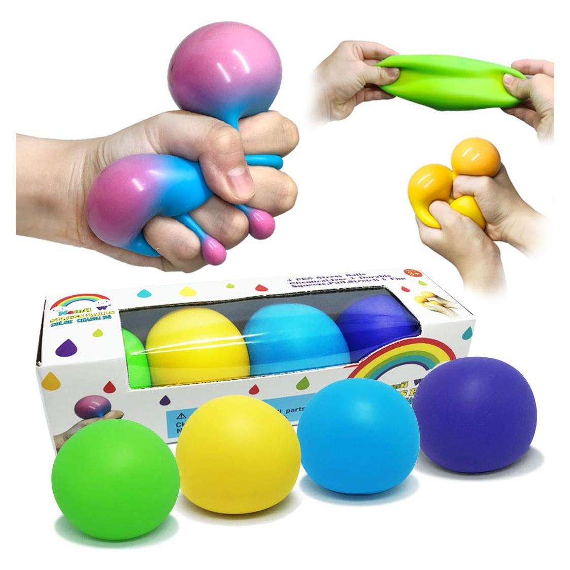 Pelotas Antiestrés Cambiantes Namii W - 4 Colores