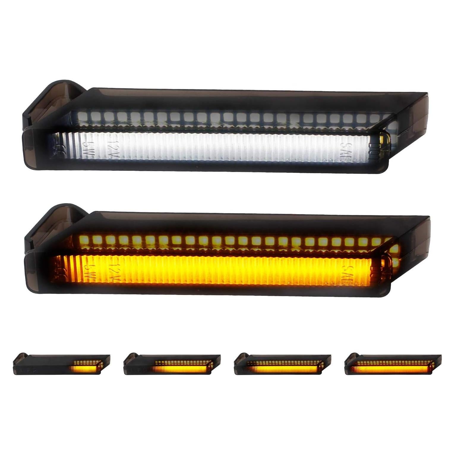 Luces de Giro LED Secuenciales RUXIFEY para Ford F150/Expedition