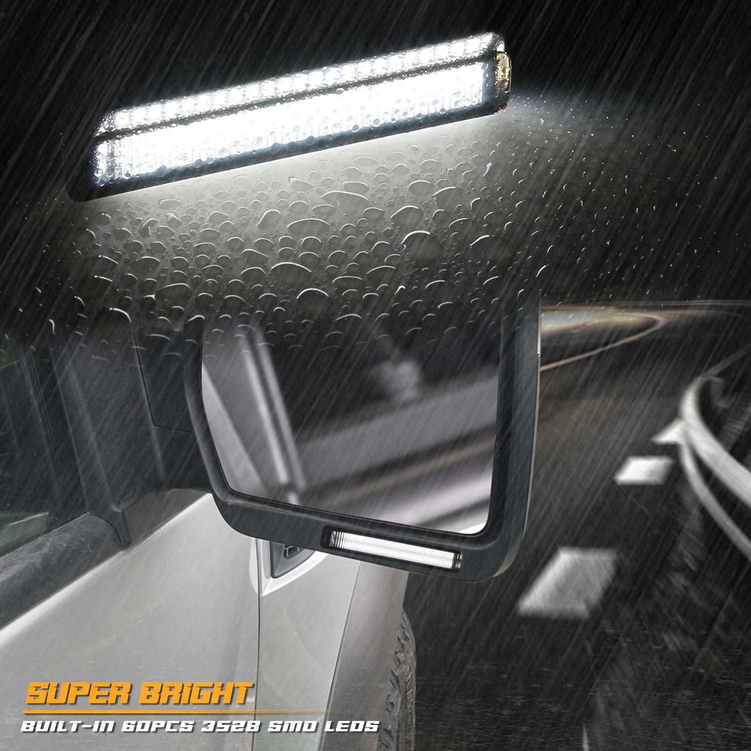 Luces de Giro LED Secuenciales RUXIFEY para Ford F150/Expedition
