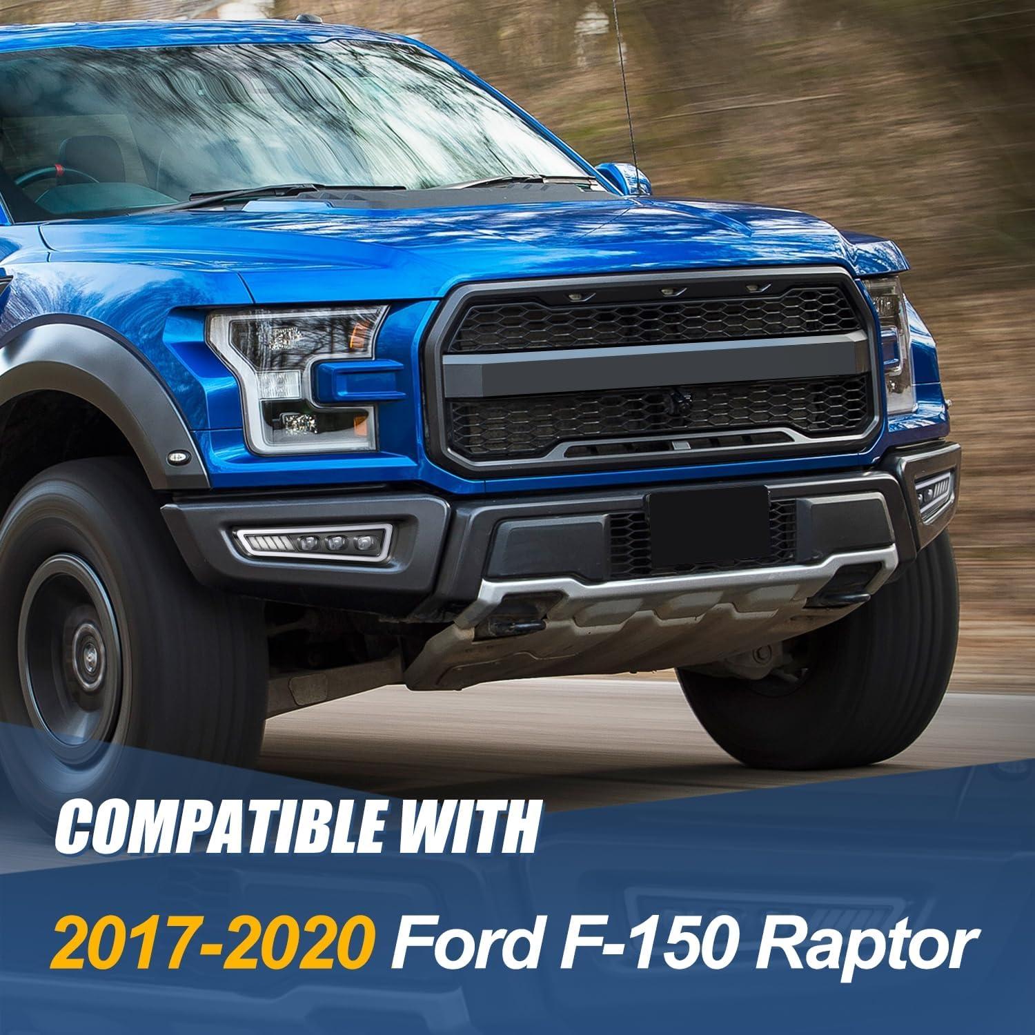 Luces de Niebla LED Auto Dynasty Tri-Proyector para Ford F150 Raptor 2017-2020