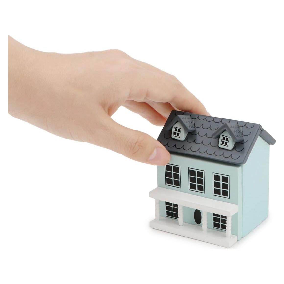 Cabaña Miniatura Cutemini Azul Decoración para Muñecas