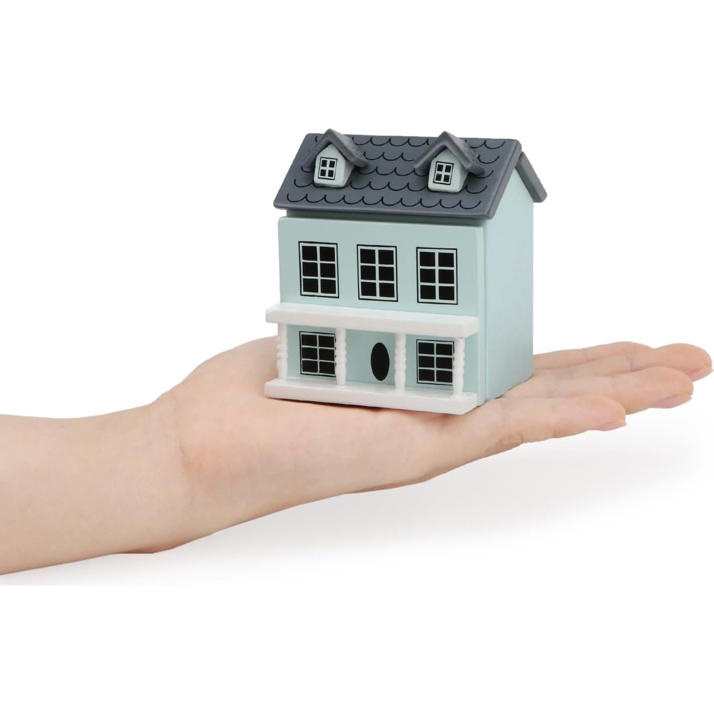 Cabaña Miniatura Cutemini Azul Decoración para Muñecas