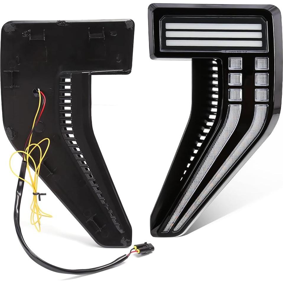 Luces de Marcador Lateral LED AFOGGEST para Ford F150 2021-2024