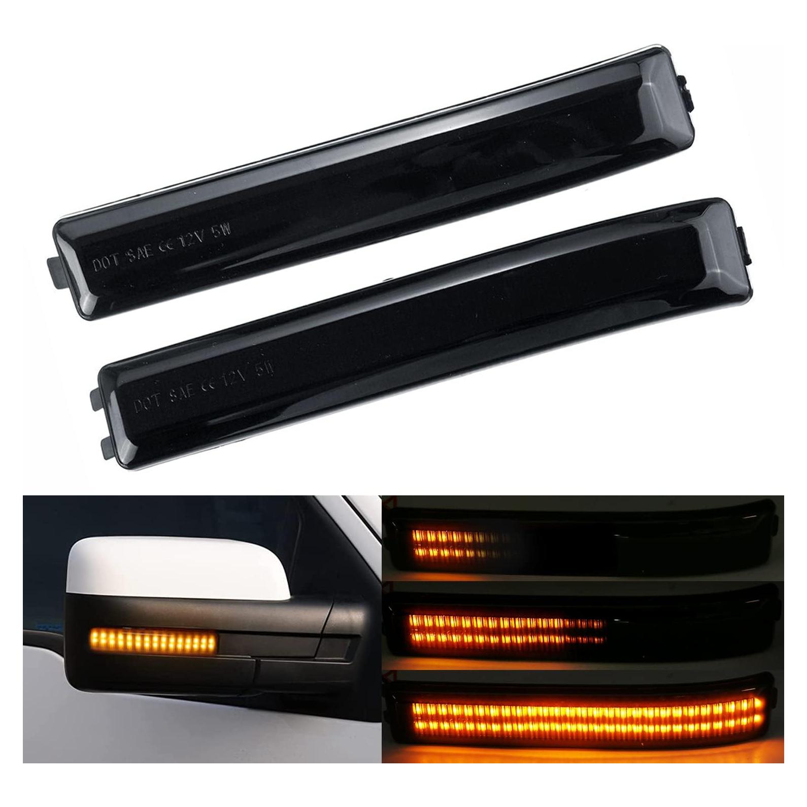Luces de Señal de Giro LED Secuenciales Ahumadas Ford F150 2009-2014