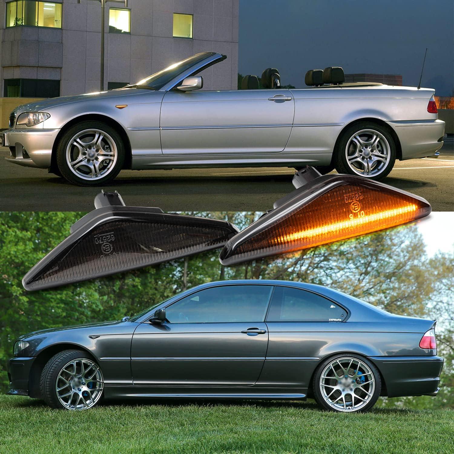 Luces de Marcador Lateral LED Ámbar Secuencial NSLUMO E46 2004-2006