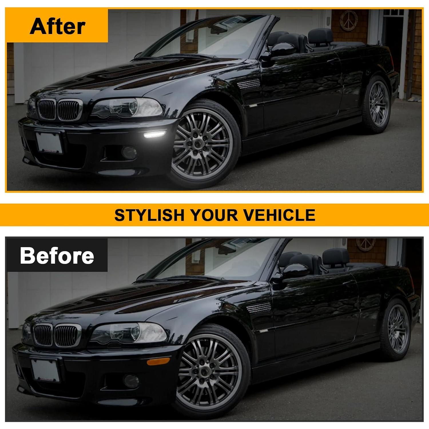 Luces de Marcador Lateral LED Mynoway E46 1999-2003 Ámbar