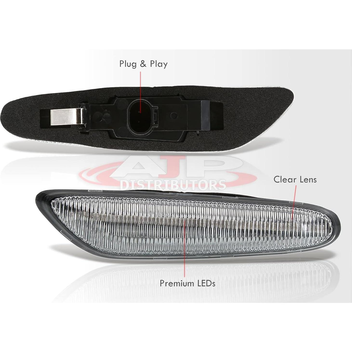 Lámparas LED Secuenciales Ámbar AJP para Marcador Lateral