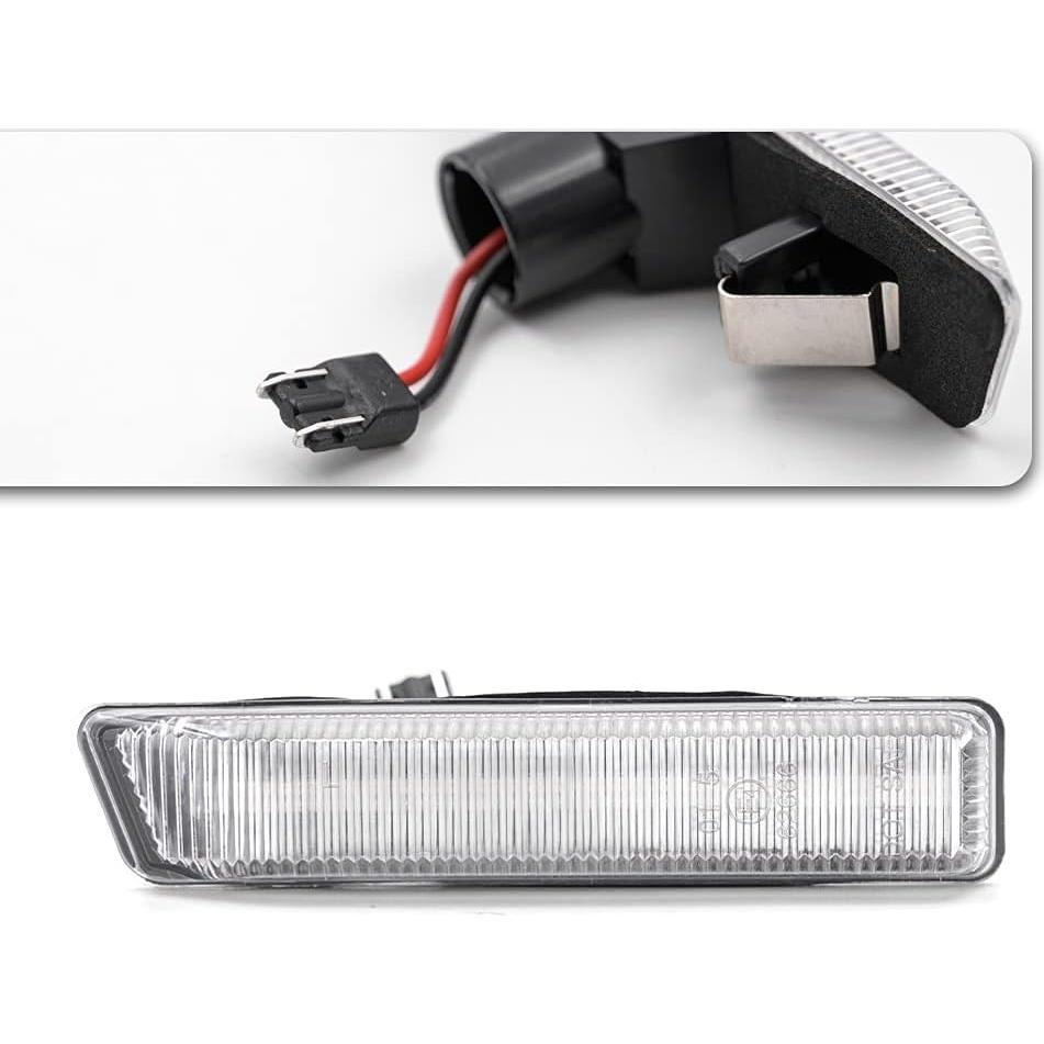 2 Piezas Luz de Marcador Lateral LED Ámbar BMW E36 E53