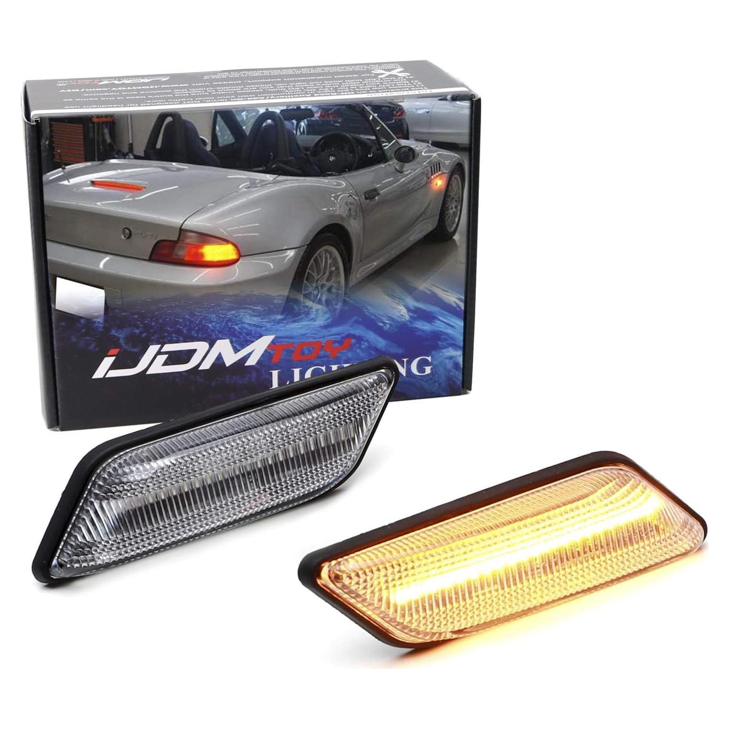 Luces de Marcador Lateral LED iJDMTOY para BMW Z3 1996-2002