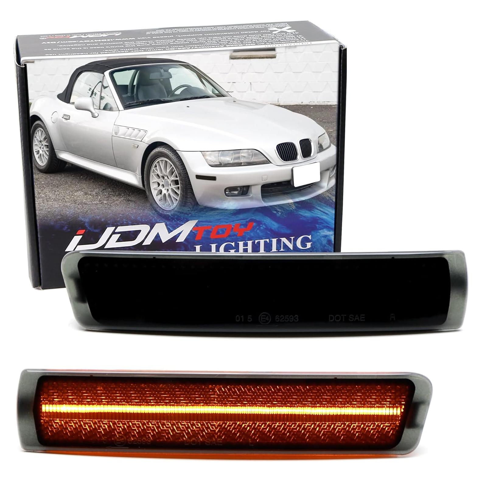 Lente Ahumada LED Ámbar iJDMTOY para BMW Z3 1996-2002