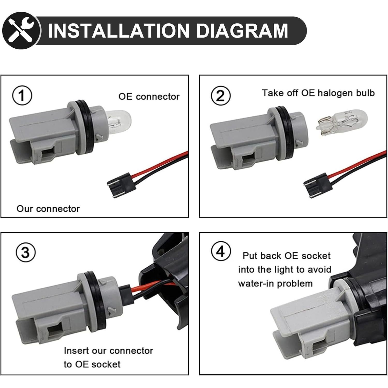 Luz de señal de giro LED secuencial Mynoway E36 1992-1996