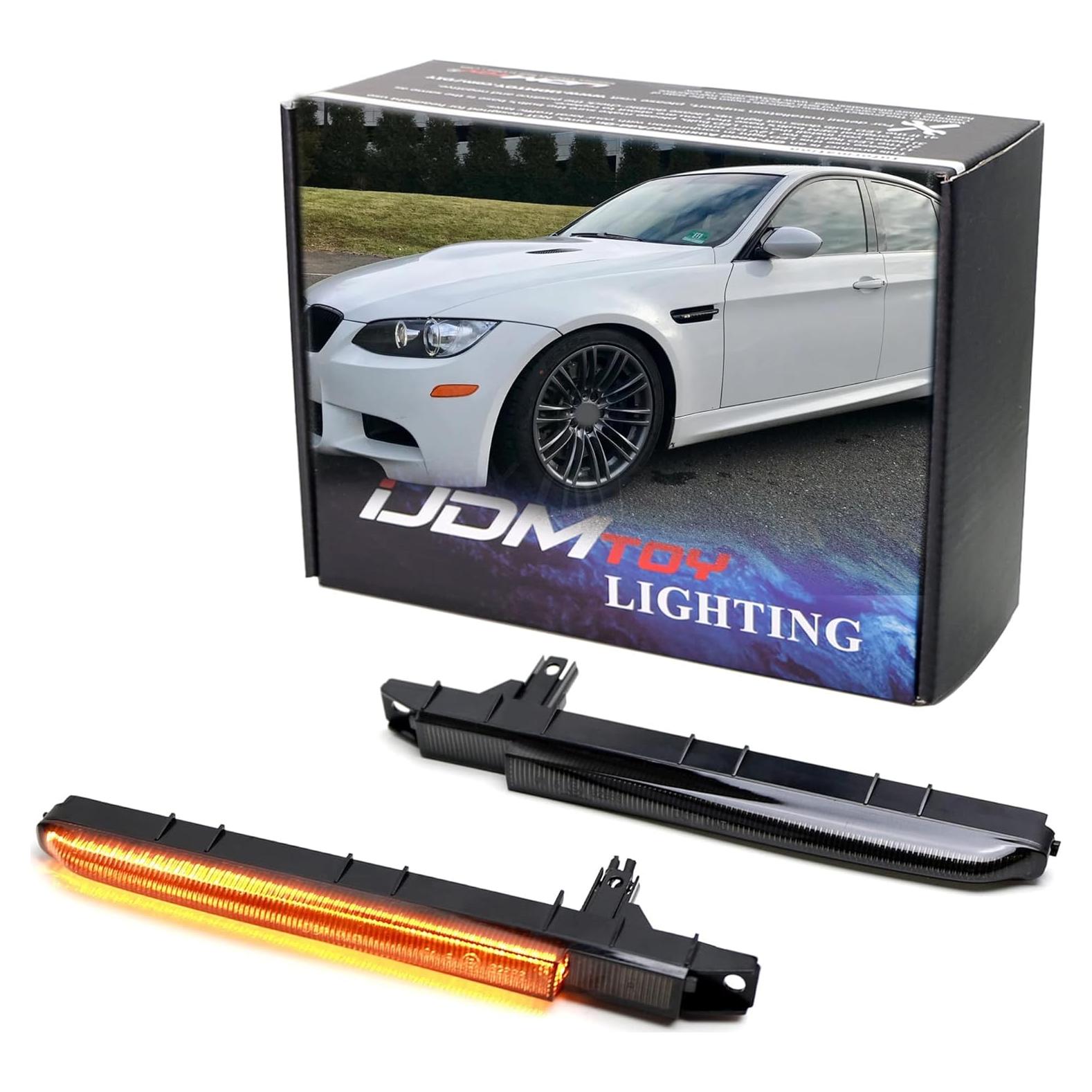 Kit Luz Señal Giro LED Ahumada Ámbar iJDMTOY para BMW E90 E92 E93