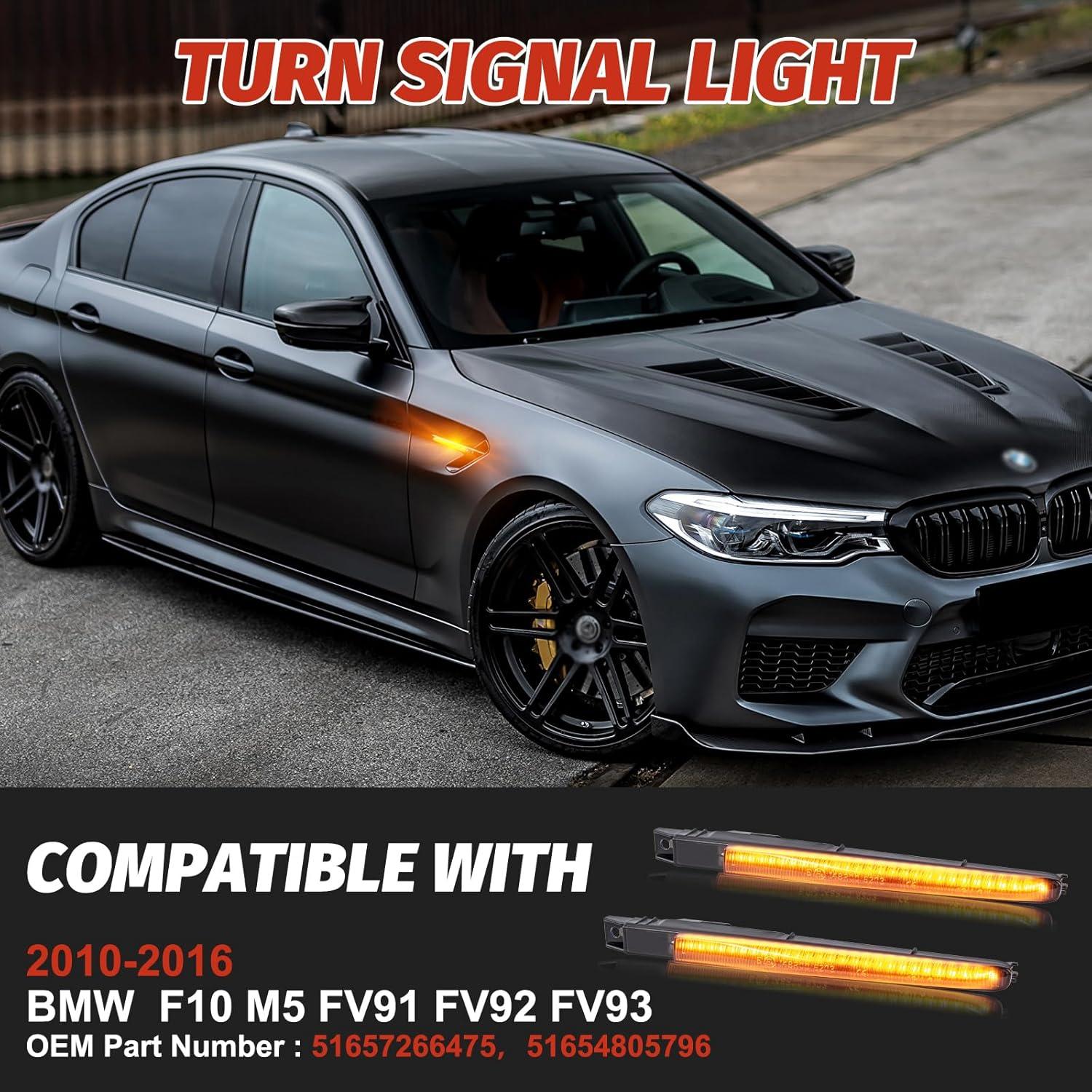 Luz de señal de giro LED Centika para BMW F10 M5 2010-2016