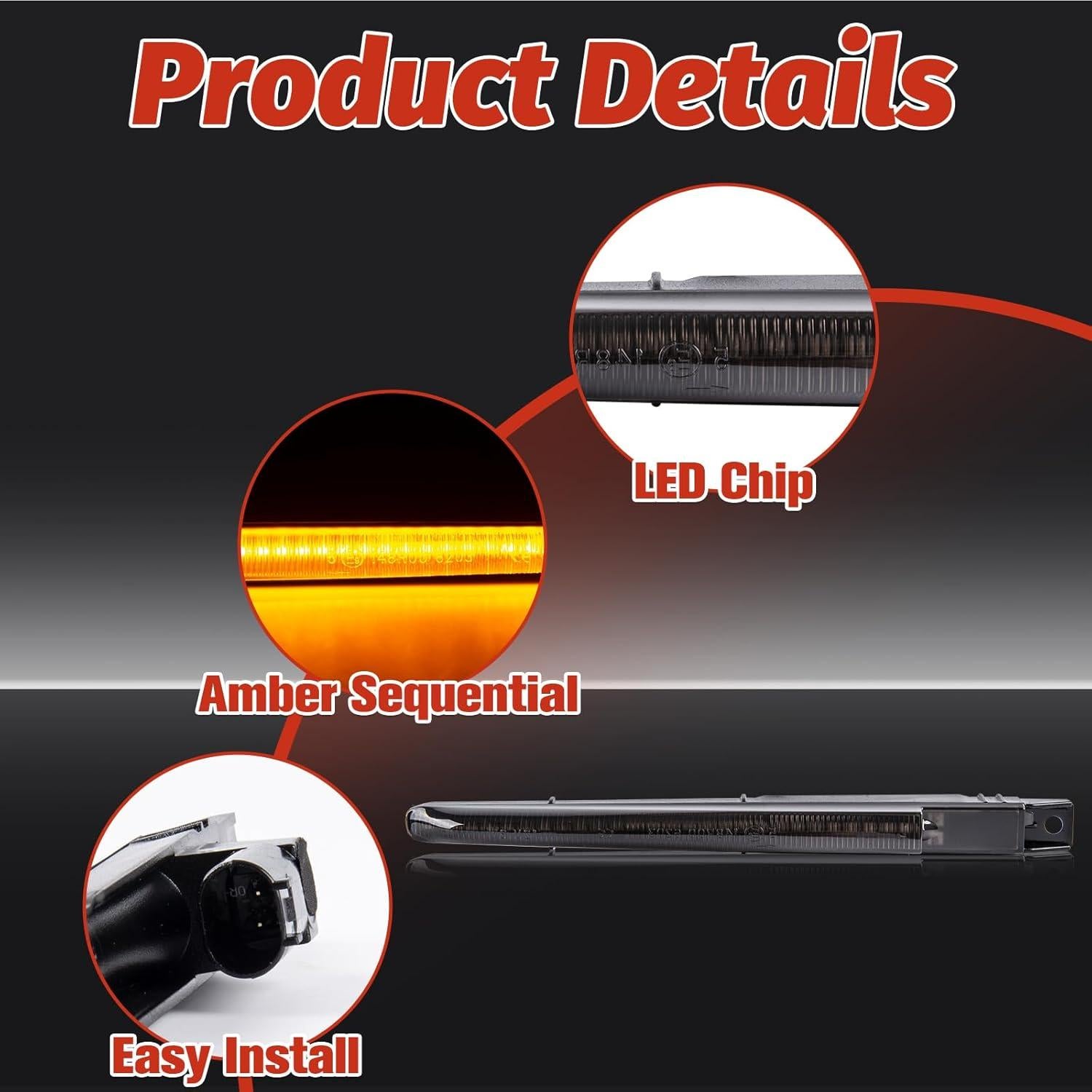 Luz de señal de giro LED Centika para BMW F10 M5 2010-2016