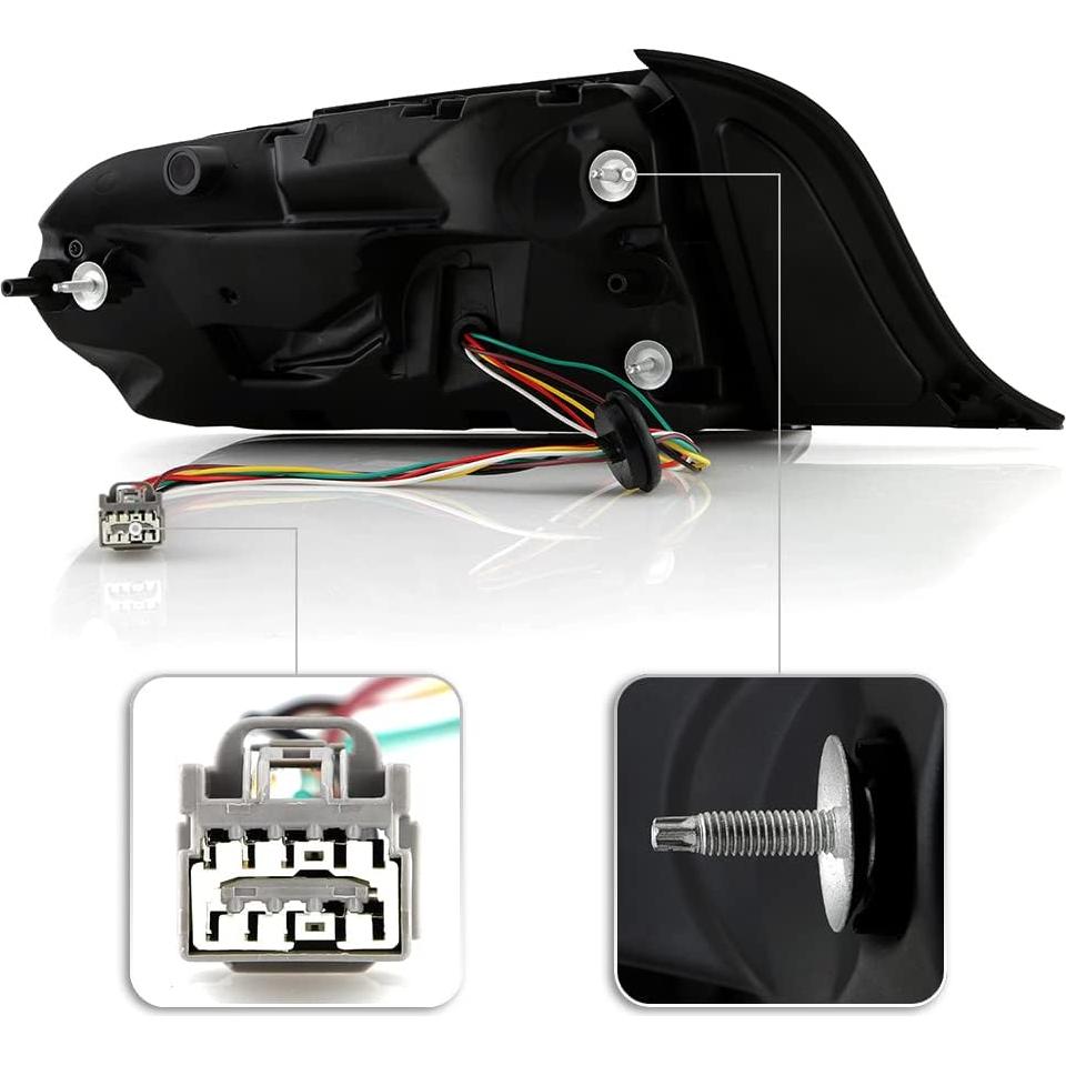 Luces Traseras LED ACANII para Ford Mustang 2015-2021