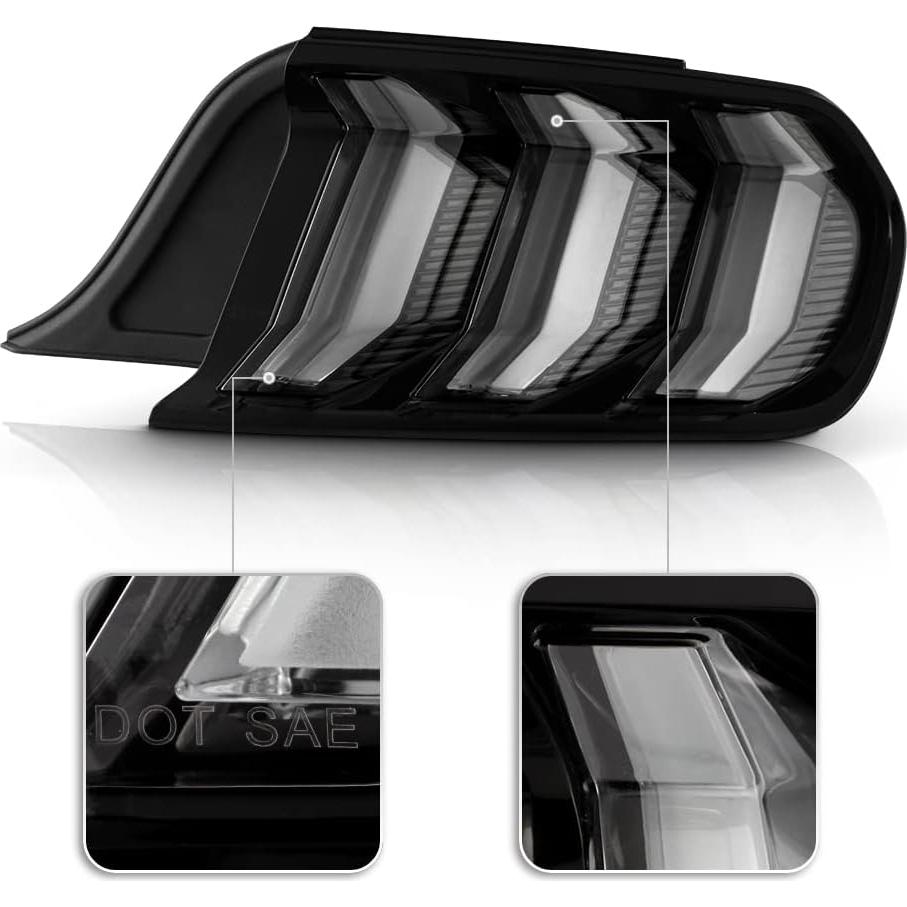Luces Traseras LED ACANII para Ford Mustang 2015-2021