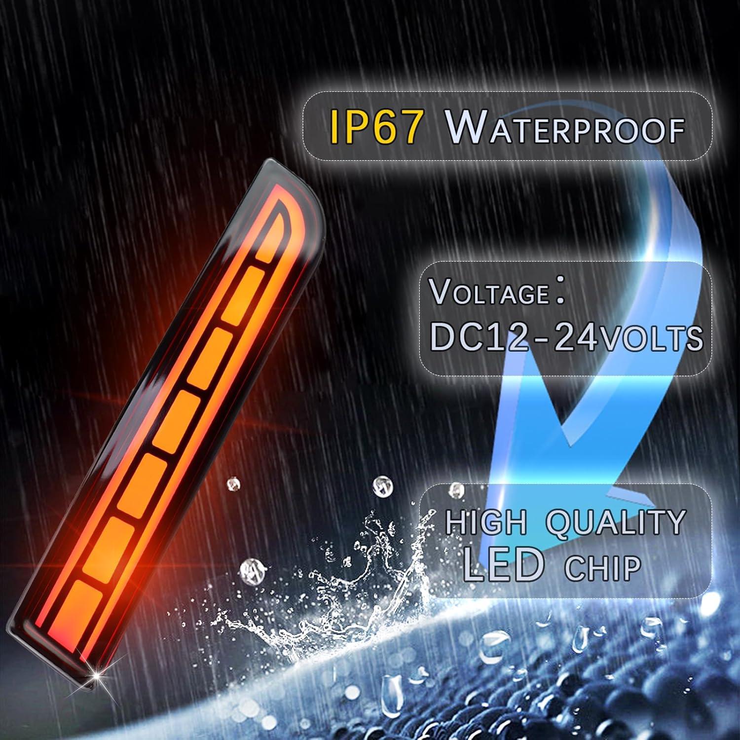 Reflector LED Trasero PGTOPONE para Mitsubishi Lancer y Outlander