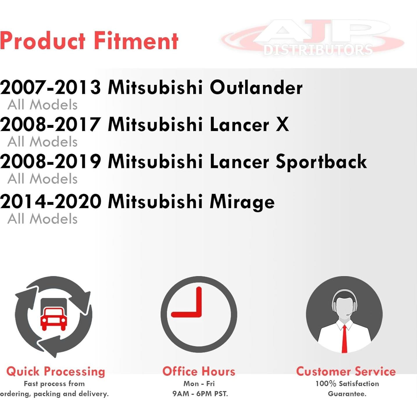 Luces de Marcador Lateral LED AJP para Lancer y Outlander