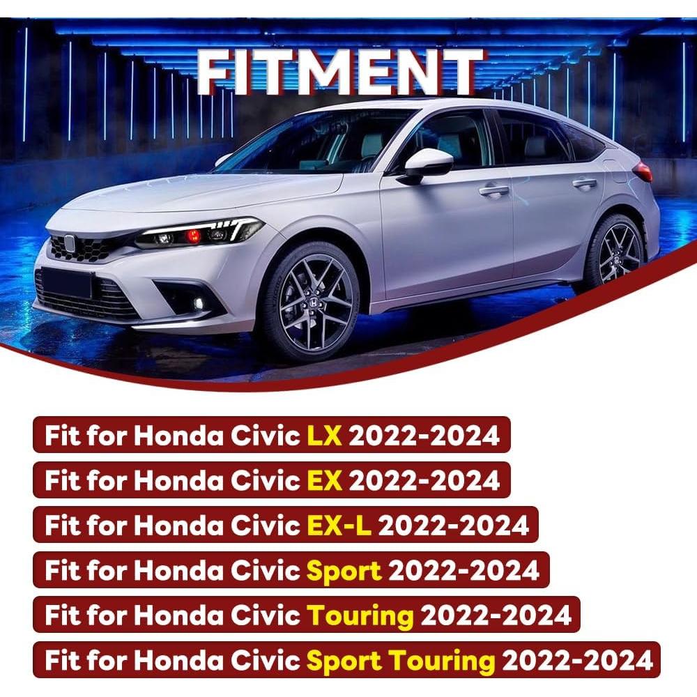 Faros LED COOLCMP para Honda Civic 11ª Gen 2022-2025