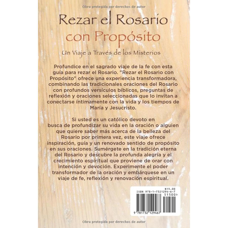 Rezar el Rosario con un Propósito: Un Viaje a Través de los Misterios (Spanish Edition)