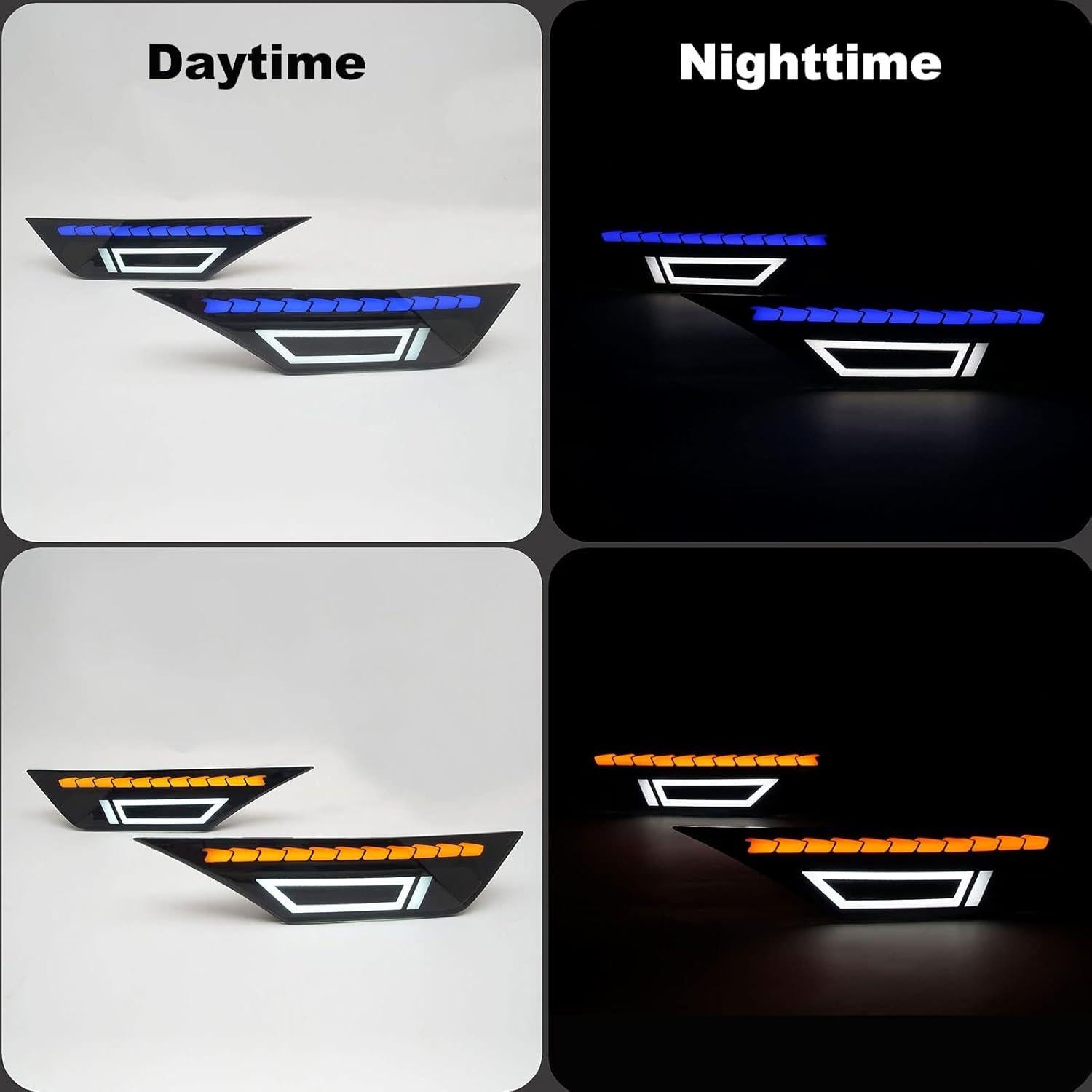 Luces de Señal de Giro LED DUNTUO para Honda Civic 2016-2021