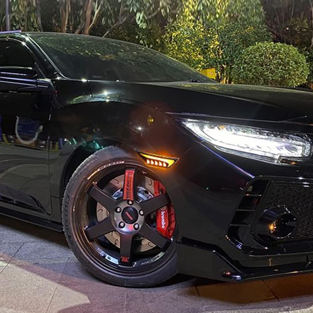 Luz de Marcador Lateral LED Dreamseek para Honda Civic 2016-2022