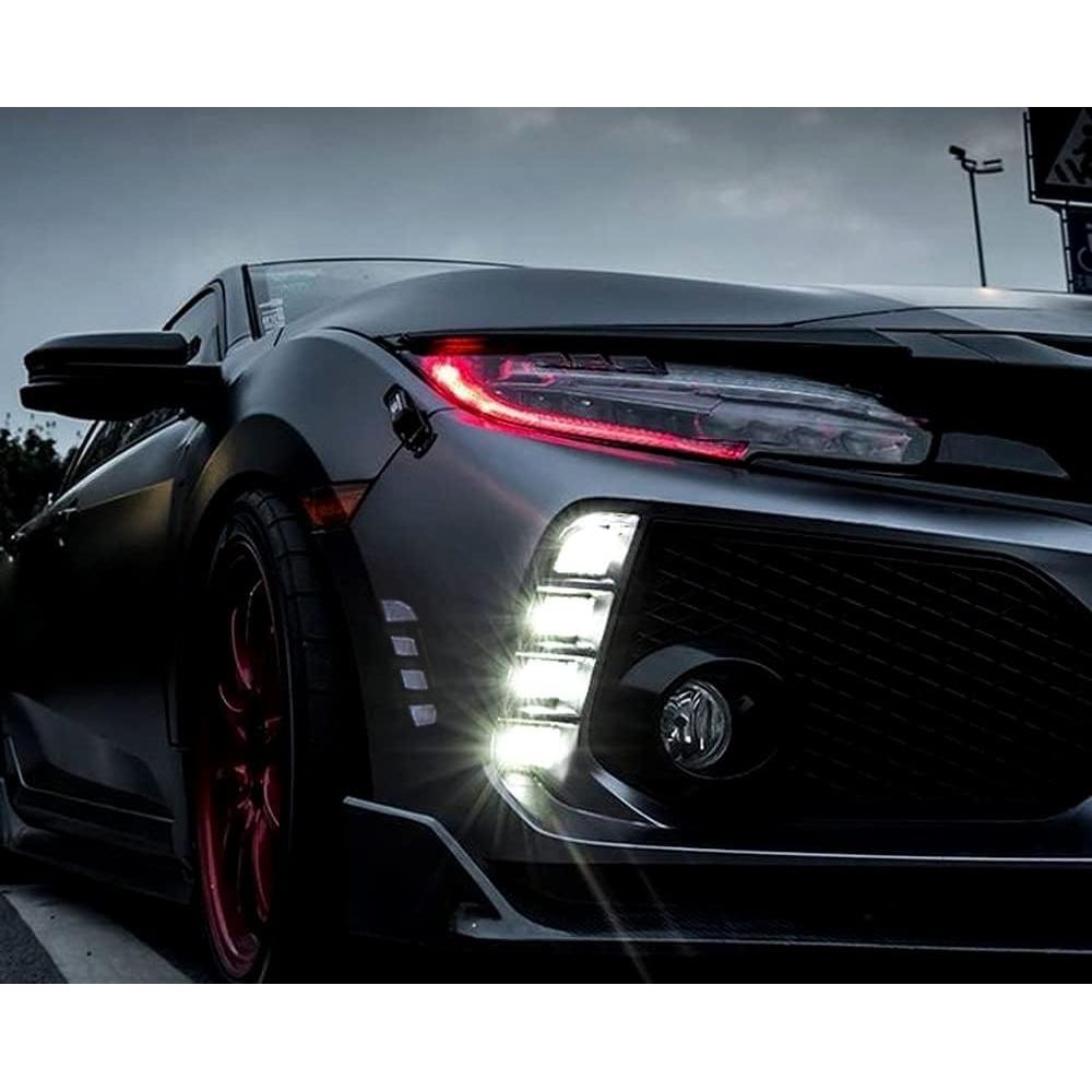 Kit Luz Diurna LED Switchback iJDMTOY para Honda Civic Type-R 2017-2021