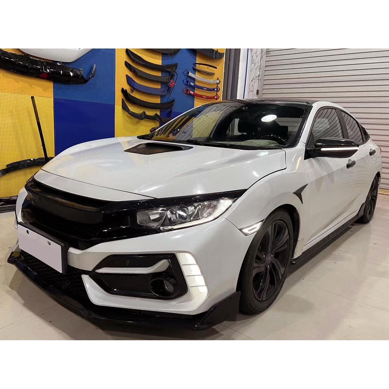 Kit Luz Diurna LED Switchback iJDMTOY para Honda Civic Type-R 2017-2021