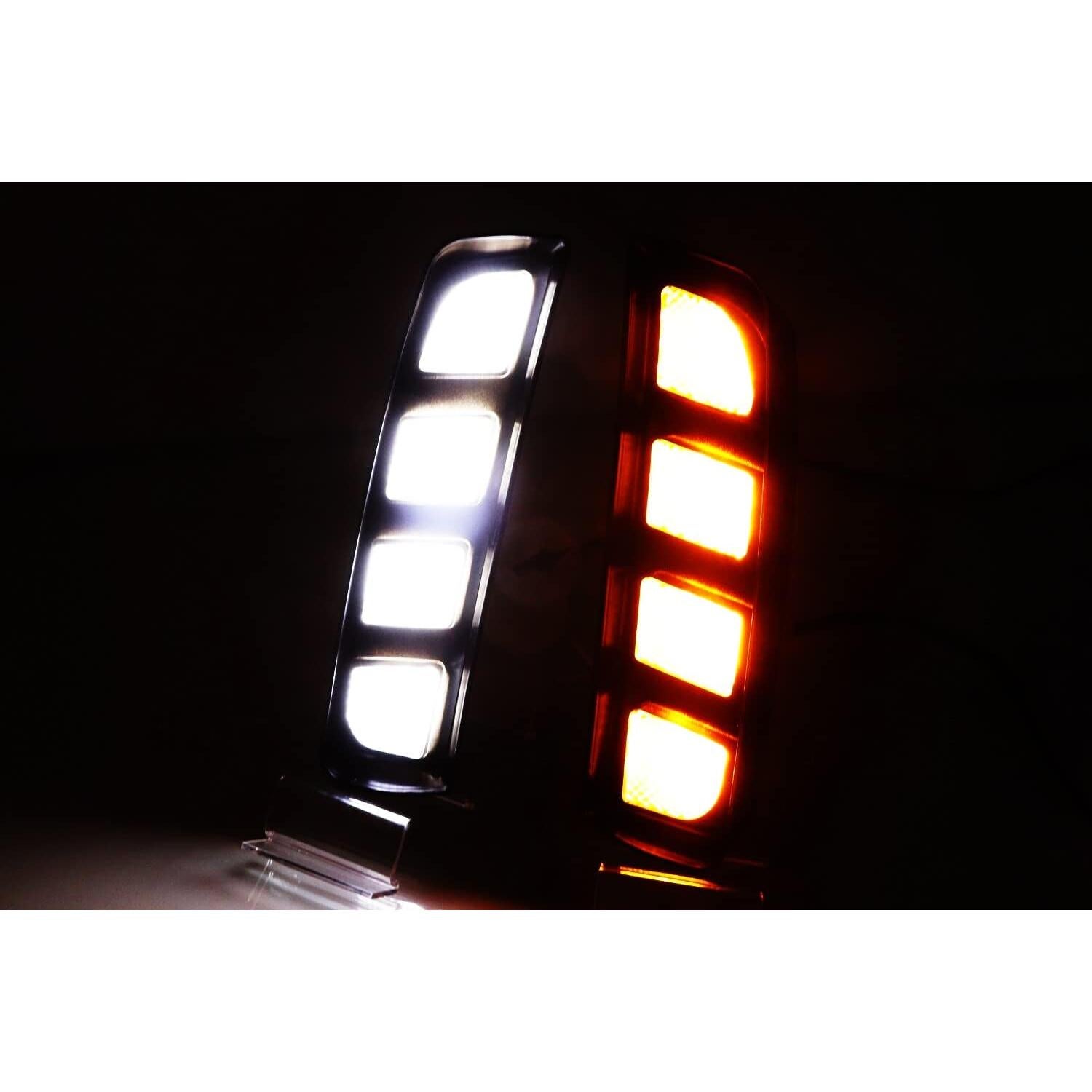 Kit Luz Diurna LED Switchback iJDMTOY para Honda Civic Type-R 2017-2021