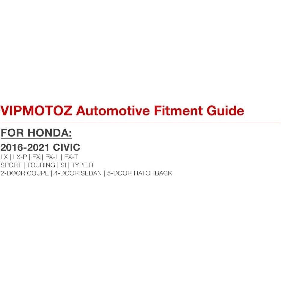 Luz de Marcador Lateral LED Ámbar VIPMOTOZ para Honda Civic 2016-2021