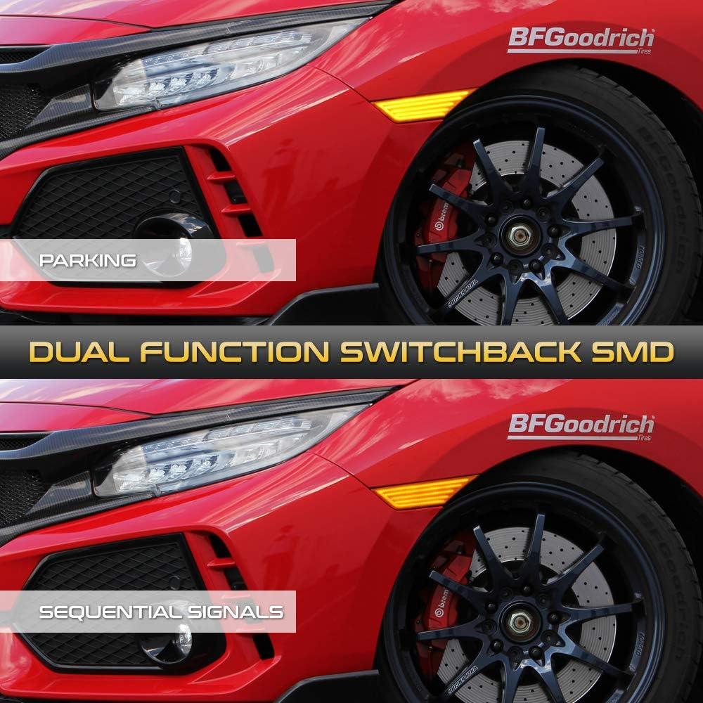 Luz de Marcador Lateral LED Ámbar VIPMOTOZ para Honda Civic 2016-2021