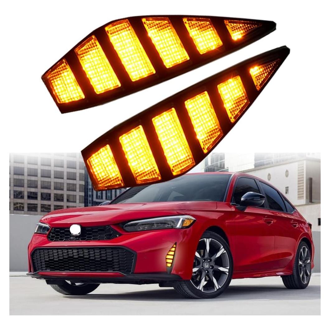 Luz de Niebla Diurna LED ALWAYSTECZON para Honda Civic 2025