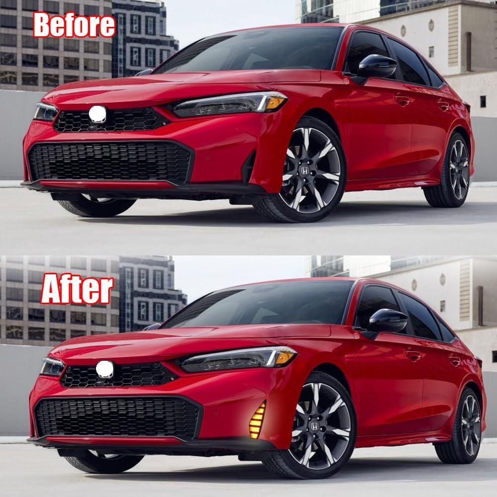 Luz de Niebla Diurna LED ALWAYSTECZON para Honda Civic 2025