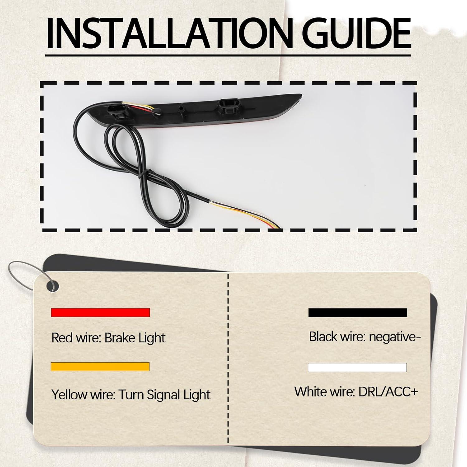 Lámparas de Niebla LED Ahumadas para Honda Civic 2022-2024