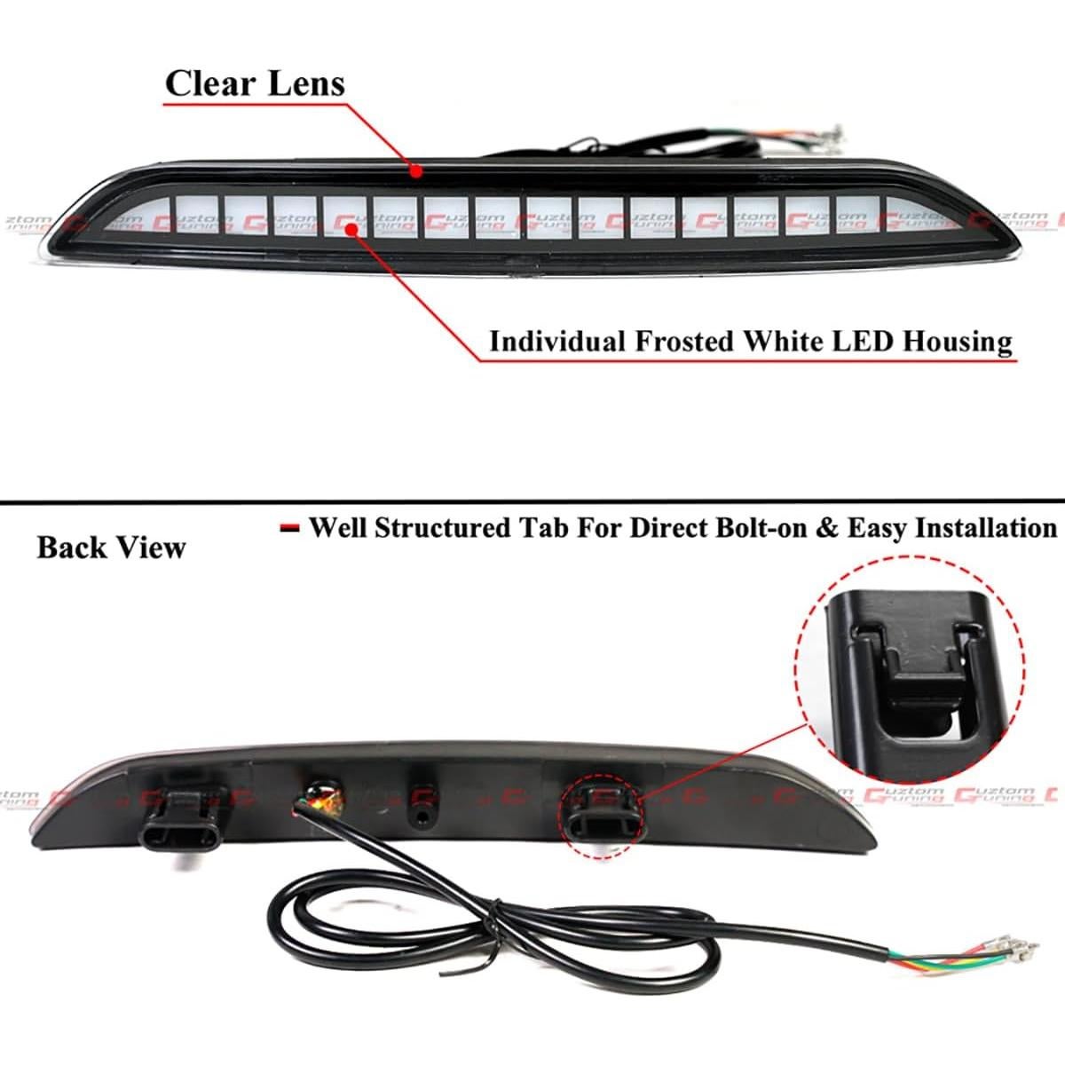 Reflectores LED Secuenciales JDM V3 para Honda Civic 2022-2026
