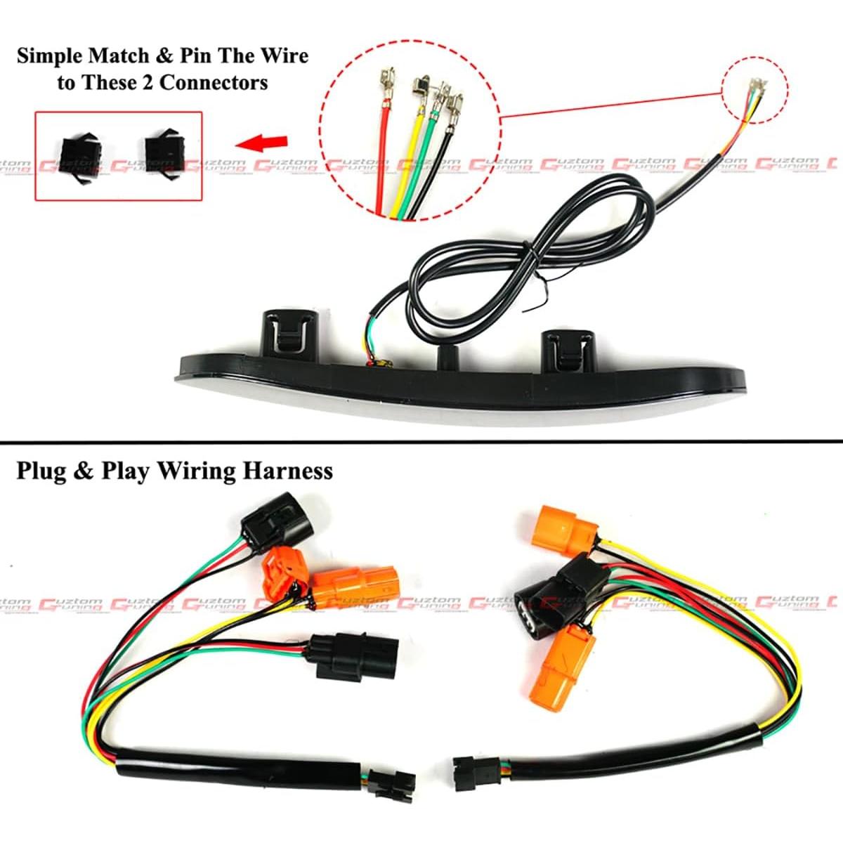 Reflectores LED Secuenciales JDM V3 para Honda Civic 2022-2026