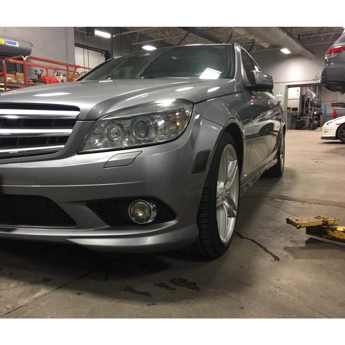 Luz Marcador Lateral LED iJDMTOY Ahumada para Mercedes W204