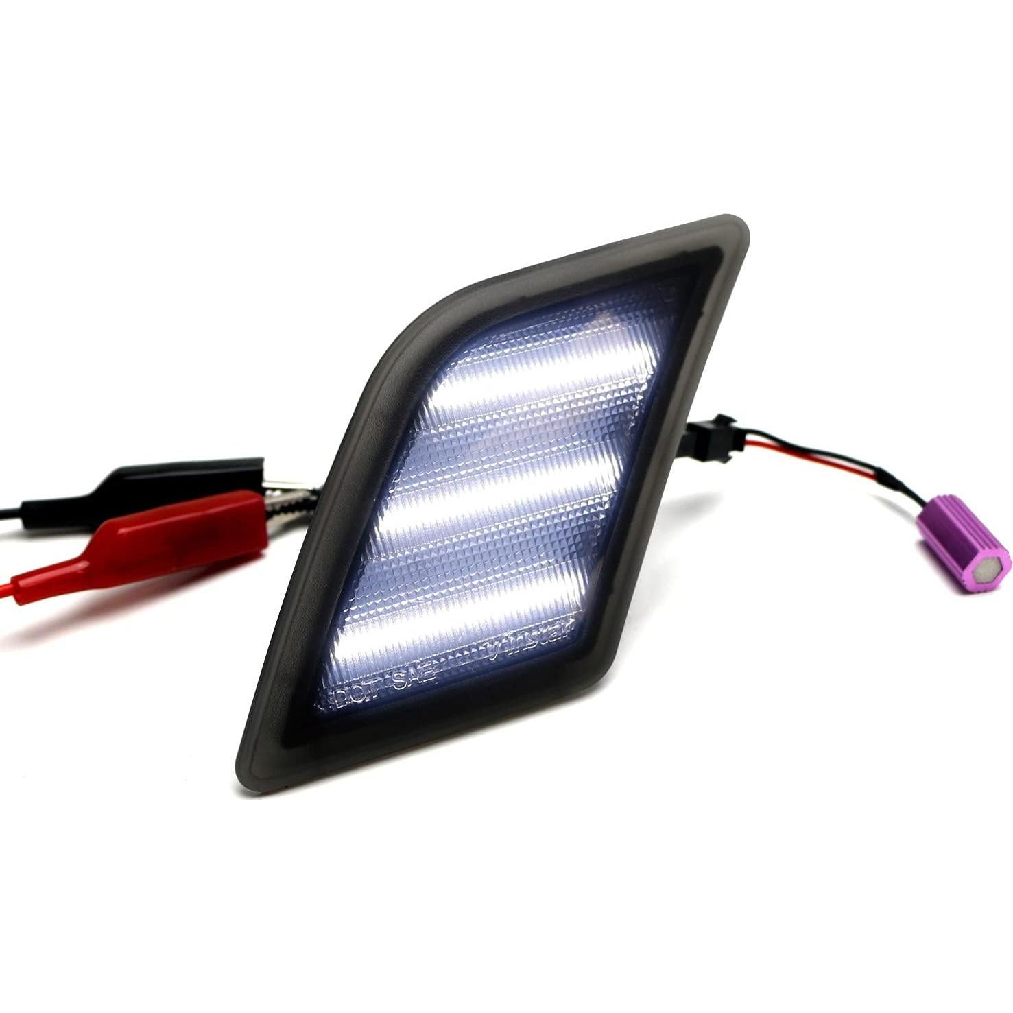 Luz Marcador Lateral LED iJDMTOY Ahumada para Mercedes W204