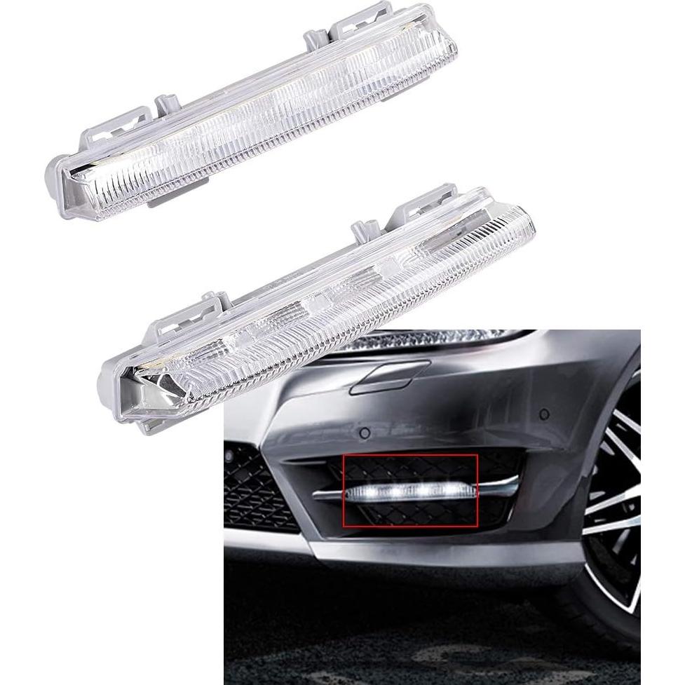 Luz LED DRL Anzios para Mercedes Clase C E SLK W204 W212 R172